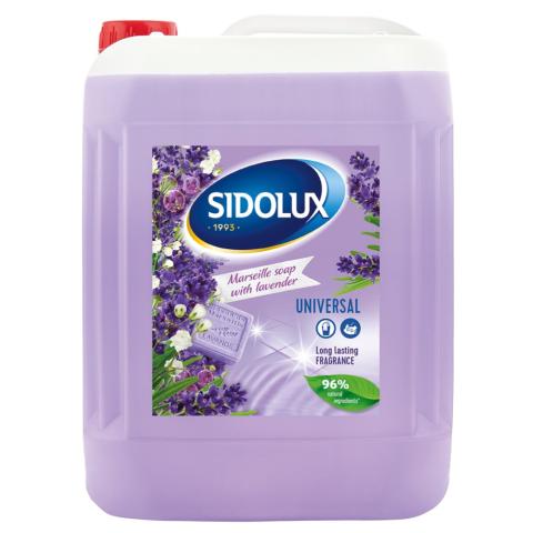 Sidolux Soda Power universal čistič 5l Marseillské mýdlo s levandulí